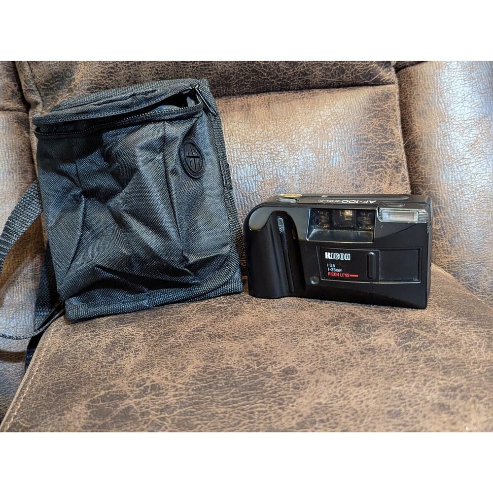 Ricoh AF-100D Film Point & Shoot 35mm Film Camera Auto Focus